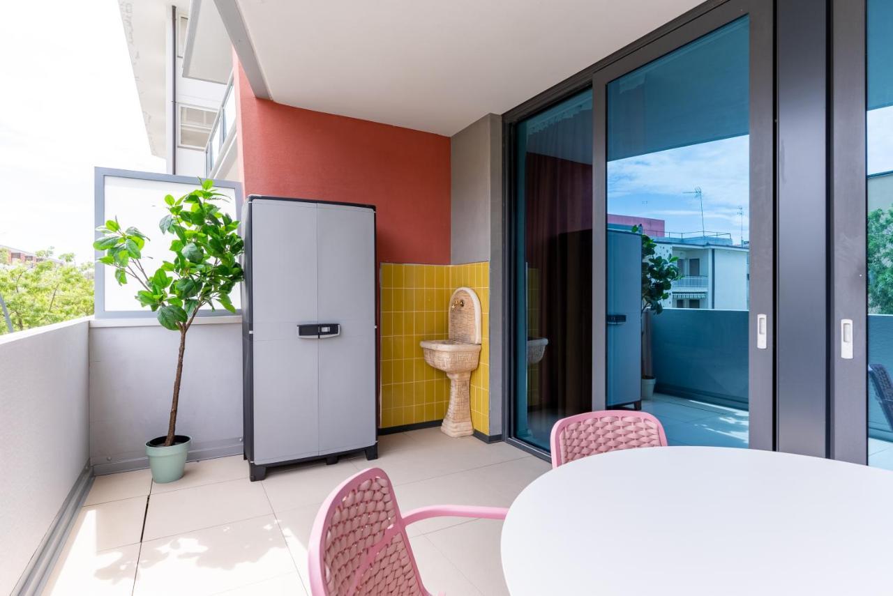 Aparthotel Zefiro Com Design, Large Terrace, Bike, Near Beach And Thermal Градо Екстер'єр фото