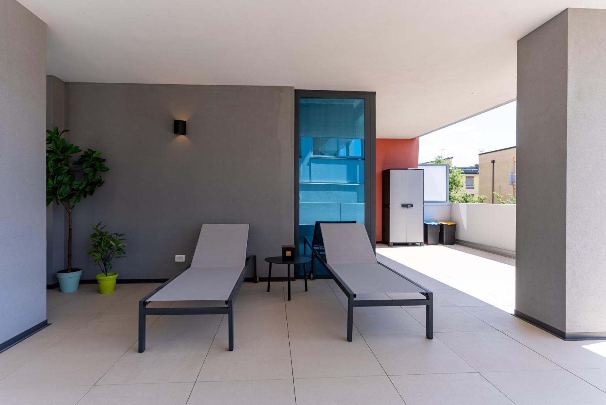 Aparthotel Zefiro Com Design, Large Terrace, Bike, Near Beach And Thermal Градо Екстер'єр фото