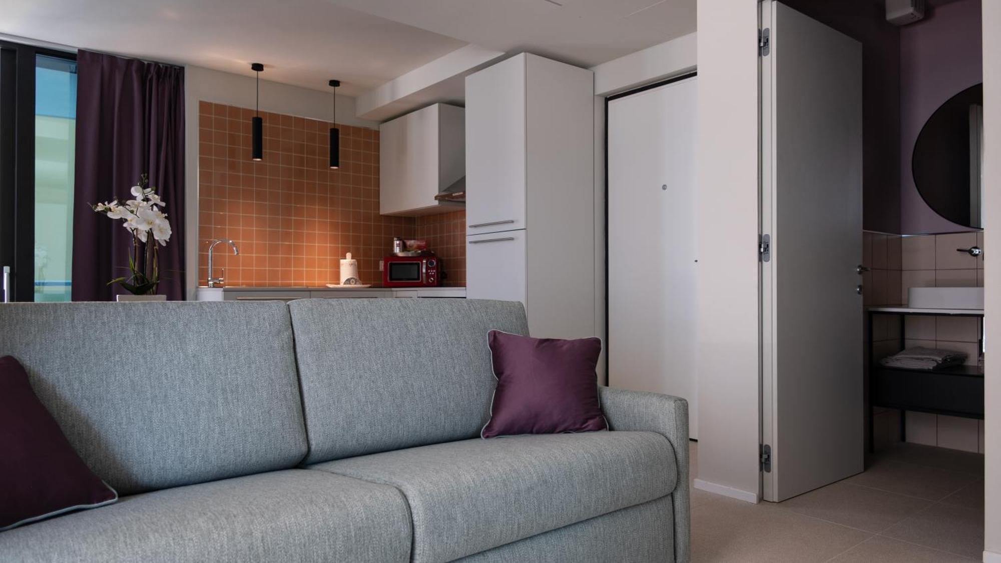 Aparthotel Zefiro Com Design, Large Terrace, Bike, Near Beach And Thermal Градо Екстер'єр фото