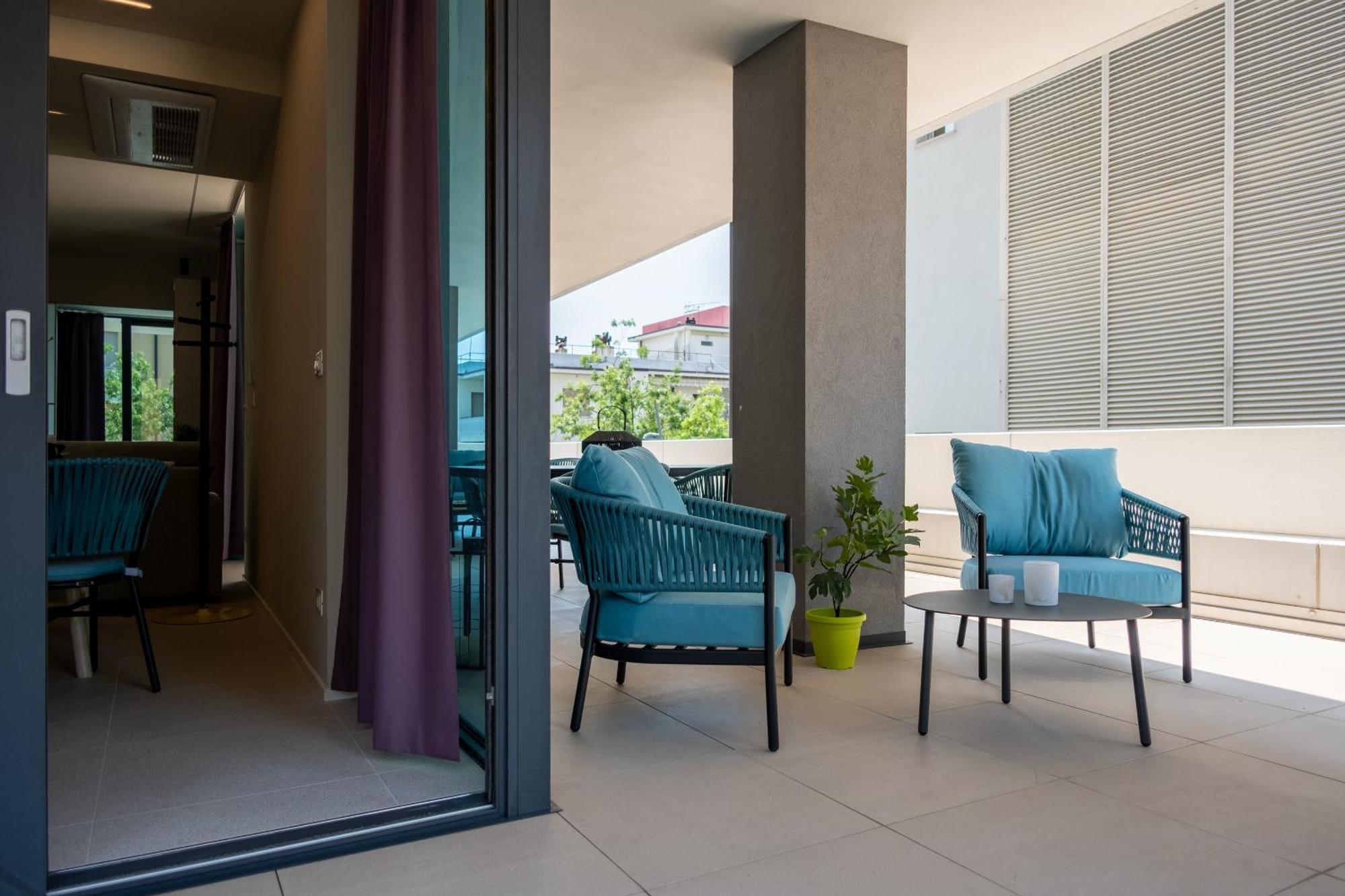 Aparthotel Zefiro Com Design, Large Terrace, Bike, Near Beach And Thermal Градо Екстер'єр фото